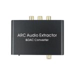 Convertisseur audio arc numérique à analogique, compatible hdmi, câble coaxial rca spdif, adaptateur ... Convertisseur audio arc numérique à analogique, compatible hdmi, câble coaxial rca spdif, adaptateur ...