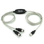 Convertisseur de câble d'interface midi usb entrée sortie 1. 5m, haute qualité, câble adaptateur pc vers ... Convertisseur de câble d'interface midi usb entrée sortie 1. 5m, haute qualité, câble adaptateur pc vers ...