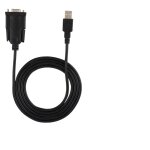 Convertisseur de cble de port srie usb 2. 0  rs232, cble de connecteur femelle universel db9, 1. ...