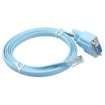 Convertisseur de cble rj45 mle vers db9 femelle pour console rseau, 1. 5m, 4, 9 pieds, pour commutateur ...
