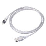 Convertisseur de cble usb 1. 5 mle  4 broches i - eee 1394 mle, 1 pice, m / 5ft, pour camra ordinateur ...