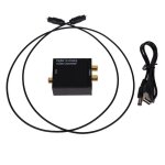Convertisseur coaxial optique numérique vers analogique rca, adaptateur l / r Convertisseur coaxial optique numérique vers analogique rca, adaptateur l / r