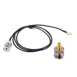 Convertisseur coaxial rf en alliage femelle uhf so - 239  sma femelle et cble adaptateur femelle sma ...
