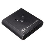 Convertisseur de commutateur bidirectionnel 2 en 1, compatible hdmi, pour moniteur de t�l�vision 3d uhd ...