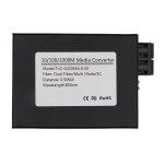 Convertisseur de commutateur ethernet 850nm 1000mbps sc 2 fiber multimode rj45, ngociation automatique, ...