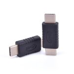 Convertisseur de connecteur usb 3. 1 type c usb - c m�le � m�le, adaptateur droit, petit adaptateur de ...
