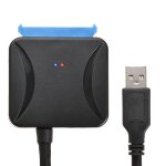 Convertisseur de disque dur sata vers usb 3. 0 2. 5 / 3. 5, 1 pi�ce, adaptateur de ligne pour sauvegarde, ...