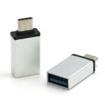Convertisseur de donn�es femelle 3. 0 a m�le type c vers usb, adaptateur de connecteur