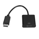 Convertisseur dp vers hdmi, convertisseur pour ordinateurs de bureau, ordinateurs portables, moniteurs, ...
