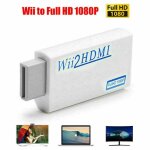 Convertisseur full hd 1080p wii vers hdmi, adaptateur wii2hdmi compatible, convertisseur audio 3. 5mm ... Convertisseur full hd 1080p wii vers hdmi, adaptateur wii2hdmi compatible, convertisseur audio 3. 5mm ...