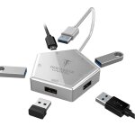 Convertisseur game 4 ports usb 3. 0 game converter silver g1