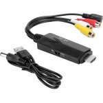 Convertisseur hdmi vers rca, adaptateur hdmi vers av 1080p hd 3rca mâle vers femelle câble vidéo composite ... Convertisseur hdmi vers rca, adaptateur hdmi vers av 1080p hd 3rca mâle vers femelle câble vidéo composite ...