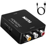 Convertisseur hdmi vers rca, hdmi vers av 3 rca cvbs composite adaptateur convertisseur vidéo et audio ... Convertisseur hdmi vers rca, hdmi vers av 3 rca cvbs composite adaptateur convertisseur vidéo et audio ...