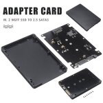 Convertisseur m2 ngff vers sata iii 2. 5 pouces, 1 pi�ce, adaptateur de disque dur � semi - conducteurs, ...