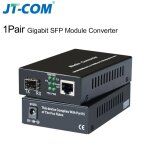 Convertisseur de mdia gigabit sfp 5km, module metteur rcepteur 1000mbps, ethernet rapide rj45  fibre ...
