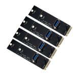 Convertisseur ngff m. 2 vers usb 3. 0, adaptateur de carte pci - e riser pour machine minière noir, 4 ... Convertisseur ngff m. 2 vers usb 3. 0, adaptateur de carte pci - e riser pour machine minière noir, 4 ...