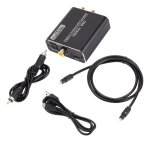 Convertisseur numrique - analogique dac spdif optique vers analogique l / r rca toslink, pour ps3, ps4, ...