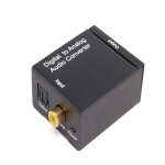Convertisseur numrique - analogique dcodeur dac avec pour entres toslink et coaxiales vers sorties ...