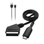 Convertisseur p�ritel vers hdmi de 1 m avec commutateur 720p / 1080p, entr�e p�ritel vers sortie hdmi ...