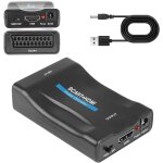 Convertisseur pritel vers hdmi, adaptateur pritel vers hdmi 720p / 1080p hd vido audio convertisseur ...