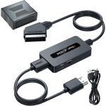 Convertisseur péritel vers hdmi avec adaptateur femelle + câble - pr en charge 4 : 3 et 16 9 commutateur ... Convertisseur péritel vers hdmi avec adaptateur femelle + câble - pr en charge 4 : 3 et 16 9 commutateur ...