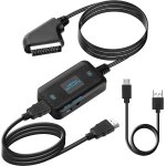 Convertisseur pritel vers hdmi avec cble pritel full hd 720p / 1080p vido audio haut de gamme adaptateur ...