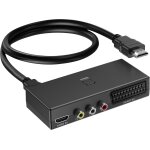 Convertisseur péritel vers hdmi, convertisseur rca vers hdmi, commutateur 3 en 1, adaptateur vidéo avec ... Convertisseur péritel vers hdmi, convertisseur rca vers hdmi, commutateur 3 en 1, adaptateur vidéo avec ...