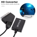 Convertisseur portable intelligent scart vers hdmi, avec convertisseur de câble, commutateur 720p / 1080p, ... Convertisseur portable intelligent scart vers hdmi, avec convertisseur de câble, commutateur 720p / 1080p, ...