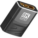 Convertisseur rapide compatible hdtv 8k60hz 48gbps transmission pour lecteur pc vers double tv synchronisation ...