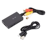 Convertisseur rca vers hdmi, adaptateur composite, plug and play