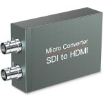 Convertisseur sdi vers hdmi avec sortie en boucle sdi, sdi vers hdmi, reconnaissance automatique du format ...
