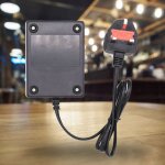 Convertisseur de tension en plastique, 200w, 220v  110v, transformateur abaisseur, adaptateur d'alimentation ...