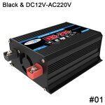 Convertisseur de tension de voiture, écran lcd, 4000w, 12v à 220v / 110v, transformateur de tension modifié, ... Convertisseur de tension de voiture, écran lcd, 4000w, 12v à 220v / 110v, transformateur de tension modifié, ...