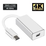 Convertisseur thunderbolt 3 usb - c vers mini displayport 4k 60hz de type c mini - adaptateur dp