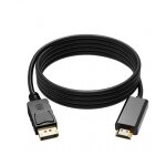 Convertisseur tv haute d�finition, 1. 8m, port dp m�le vers hdmi, adaptateur compatible 4k l