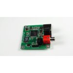 Convertisseur usb vers fibre coaxiale / optique spdif i2s, carte dac 24 bits, 192khz, cm6631a nipseyteko ...