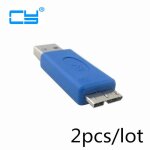 Convertisseur usb3. 0 am vers micro m�le, adaptateur m�le vers m�le, usb 3. 0 m vers micro b wd passeport ...