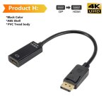 Convertisseur vidéo - adaptateur displayport vers hdmi 4k / 1080p, convertisseur de port d'affichage ... Convertisseur vidéo - adaptateur displayport vers hdmi 4k / 1080p, convertisseur de port d'affichage ...