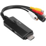 Convertisseur vido hd, hdmi vers av rca 1080p convertisseur hd cble adaptateur mle  femelle pour ...