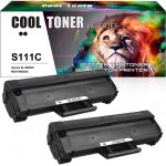 Cool toner 2 pack compatible toner pour samsung 111 111s mlt - d111s noir cartouche imprimante samsung ...