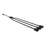 Cooler master 1 - to - 3 rgb splitter cable - câble pour ventilateur - noir - 58 cm Cooler master 1 - to - 3 rgb splitter cable - câble pour ventilateur - noir - 58 cm
