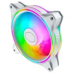 Cooler master masterfan mf120 halo - white edition - ventilateur ch�ssis - 120 mm