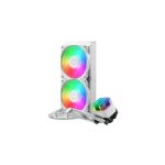 Cooler master masterliquid 240 core ii white processeur refroidisseur de liquide tout - en - un 12 cm ...