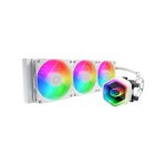 Cooler master masterliquid 360 core ii white processeur kit de refroidissement du liquide 12 cm blanc ...