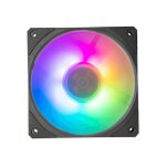 Cooler master mobius 120p argb - ventilateur chssis - argb - 120 mm - noir