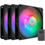 Cooler master sickleflow 120 argb boitier pc ventilateur 12 cm noir 3 pièce(s) Cooler master sickleflow 120 argb boitier pc ventilateur 12 cm noir 3 pièce(s)
