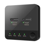 Copieur de disque ssd m. 2 sata, botier pour disque dur d'ordinateur portable, lecteur double baie, ...