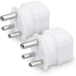 Copo - 2x adaptateur voyage afrique du sud - adaptateur compact pour fiche schuko vers type m - compatible ... Copo - 2x adaptateur voyage afrique du sud - adaptateur compact pour fiche schuko vers type m - compatible ...