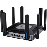 Copp - routeur wifi 6 dual - bande 6000mbps - routeur gigabit 5ghz et 2. 4ghz avec 8 antennes 5dbi, mu ...