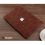 Coque en cuir pu pour macbook, housse de protection pour barre de touche - for pro 13. 3 a22289 - brun ...